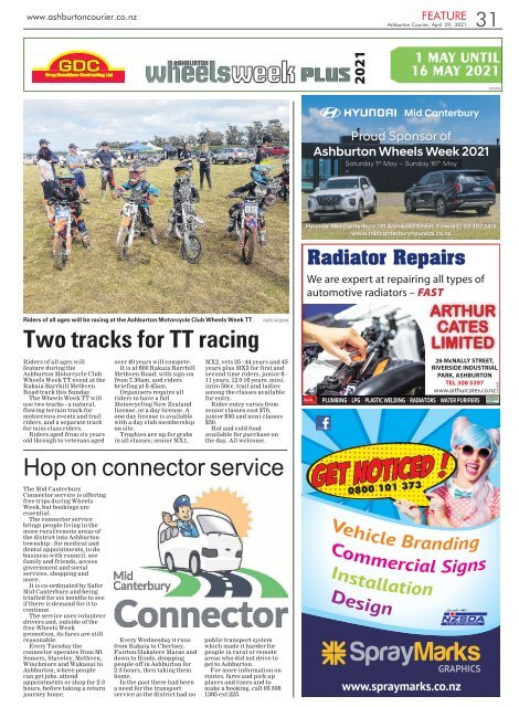 Ashburton Courier: April 29, 2021