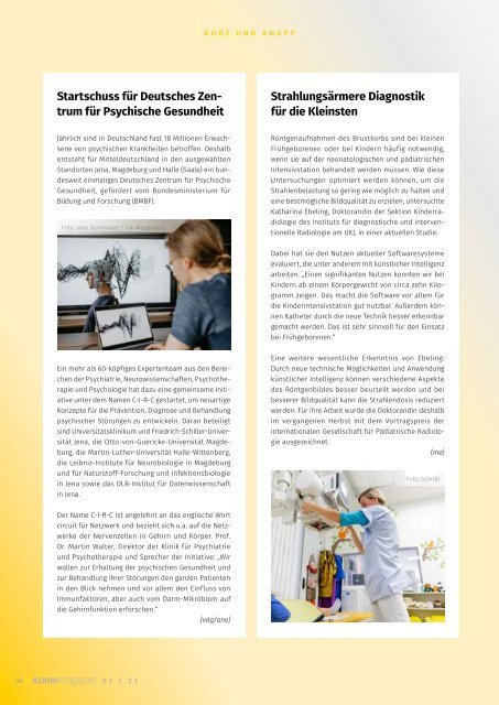 UKJ-Klinikmagazin 1/2021