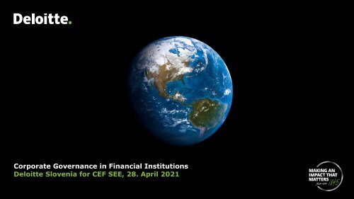 Corporate Governance in Financial Institutions