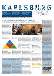 Start der Lehr/Lern-Offensive GUUGLE - Hochschule Bremerhaven