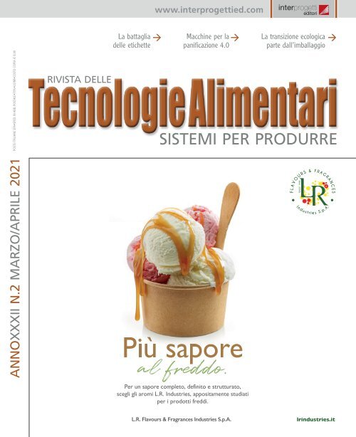 Tecnologie Alimentari n° 2 - Marzo/Aprile 2021