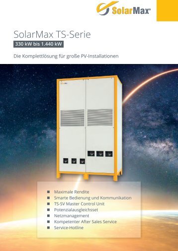 SOLARMAX_Datenblatt_Zentralwechselrichter-TS-SV-Serie_01-2020_DE