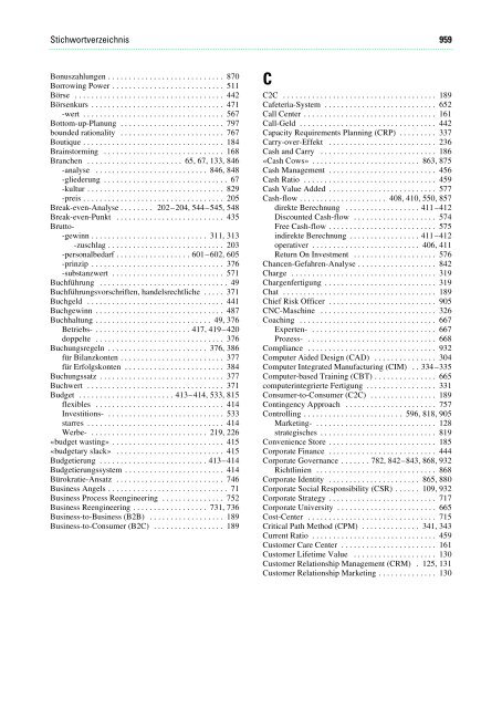 Leseprobe: Thommen: Betriebswirtschaft und Management