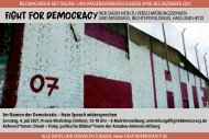 4.7.2021: Im Namen der Demokratie – Hate Speech widersprechen