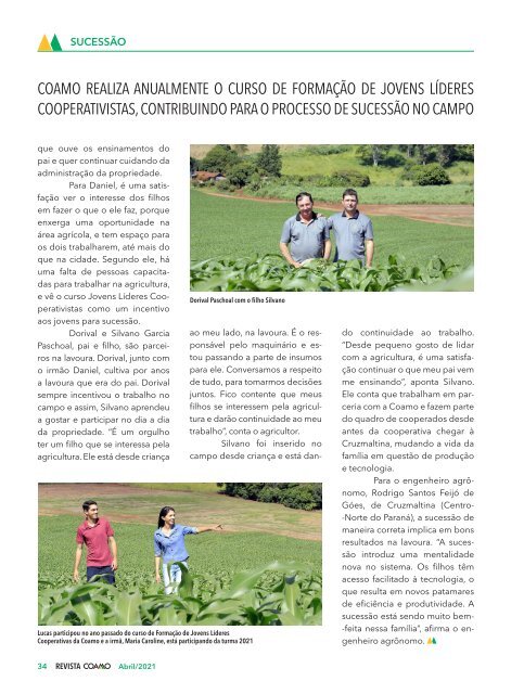 Revista Coamo edição Abril de 2021