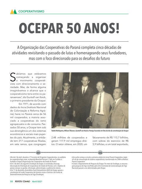 Revista Coamo edição Abril de 2021