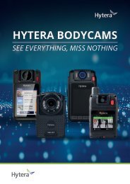 Hytera Bodycams