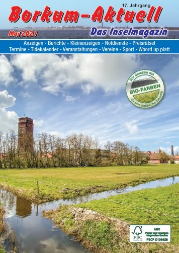 Mai 2021 Borkum-Aktuell - Das Inselmagazin