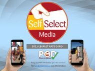 Self Select New rate card 2021