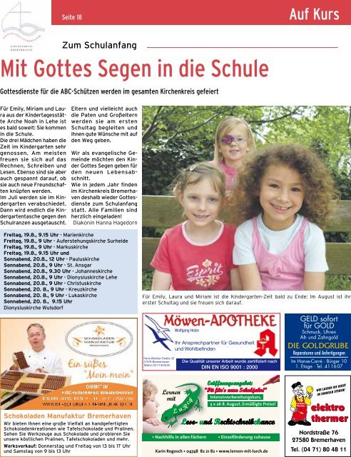 Ausgabe Februar 2011 - Evangelisch-lutherischer Kirchenkreis ...