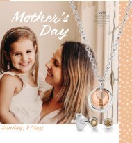 Greymouth Showcase Jewellers Mother's Day Catalogue