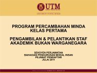 Garis Panduan Pengambilan Dan Pelantikan Staf Bukan Akademik