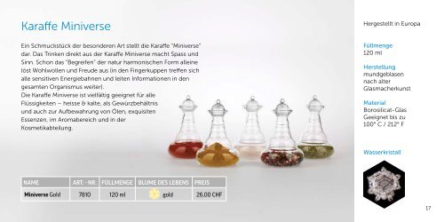 Nature's Design Produktekatalog Deutsch