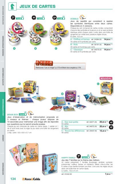 Catalogue Celda