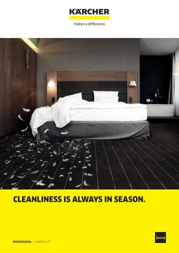 CLEANLINESS IS ALWAYS IN SEASON.