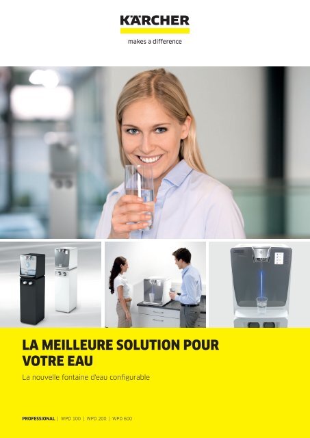 LA MEILLEURE SOLUTION POUR VOTRE EAU