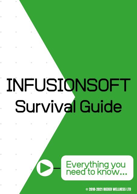 Infusionsoft Survival Guide