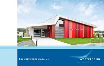 Ein haus für kinder - in Westerheim