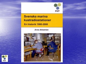 Svenska Marina Kustradiostationer av Arne Ahlström