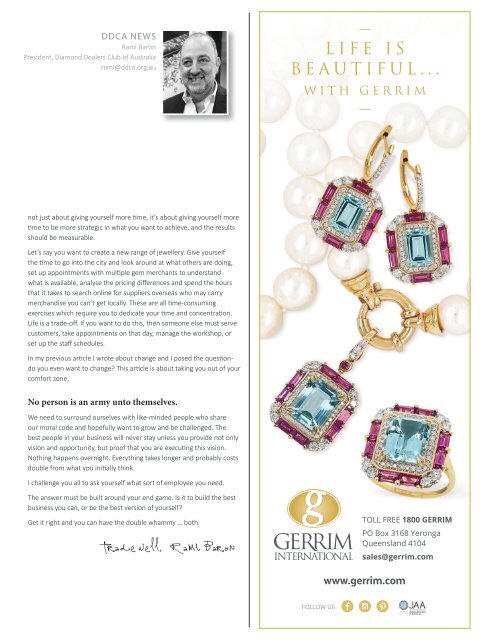 Jewellery World Magazine - May 2021