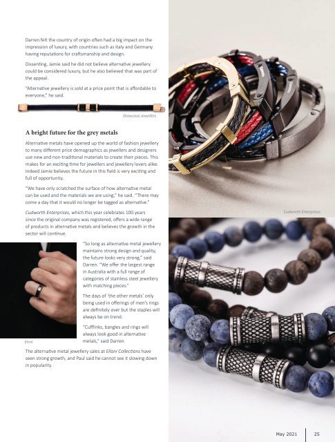 Jewellery World Magazine - May 2021