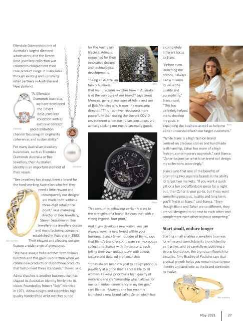 Jewellery World Magazine - May 2021