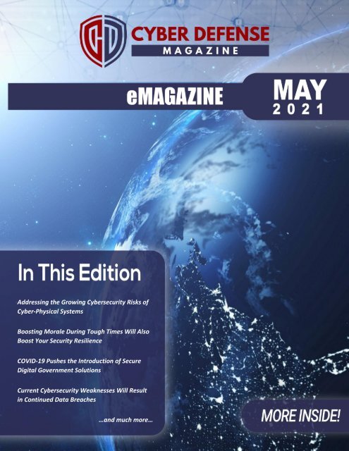 Cyber Defense eMagazine May 2021 Edition