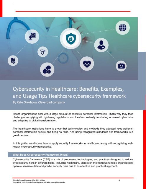 Cyber Defense eMagazine May 2021 Edition