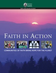 FAITH IN ACTION - Sierra Club