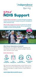 IA NSW - Your NDIS Support