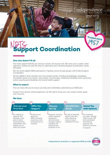 IA NSW - NDIS Support Coordination