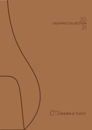 Cangini e Tucci lighting collection 2021