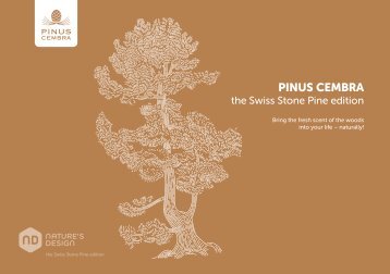 Pinus Cembra catalogue english