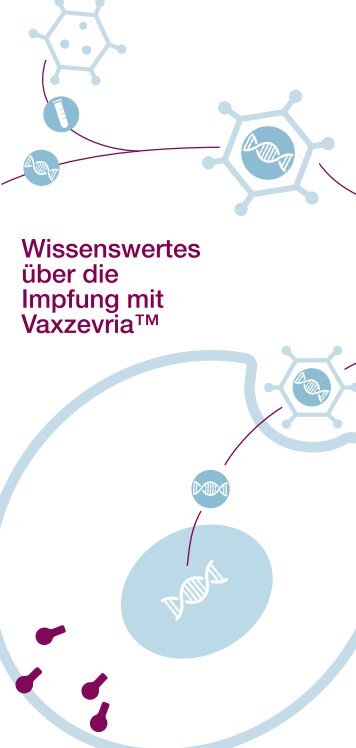 Vaxzevria Patientenbroschüre