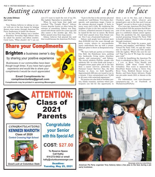 Westside Messenger - May 2nd, 2021