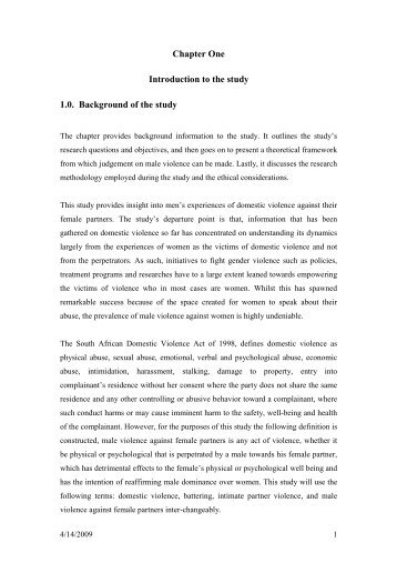 Danga thesis main.pdf - University of Fort Hare Institutional Repository