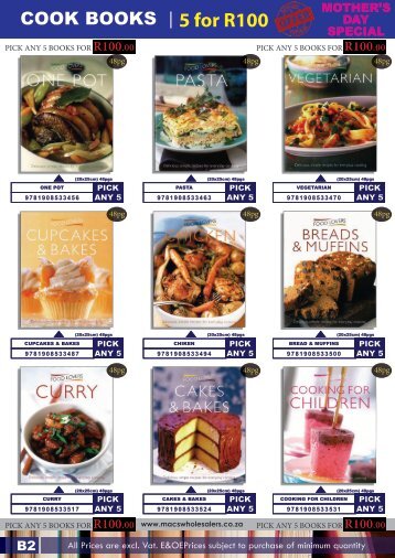 BOOKS SPECIAL 5forR100