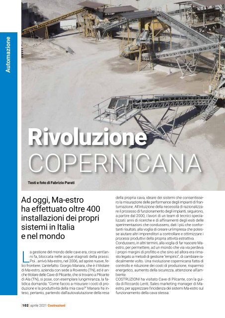 Costruzioni n.749 aprile 2021