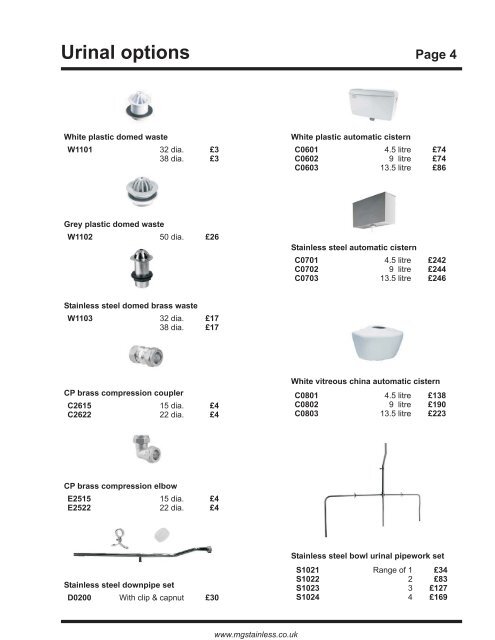 PRICE LIST MAY 2021