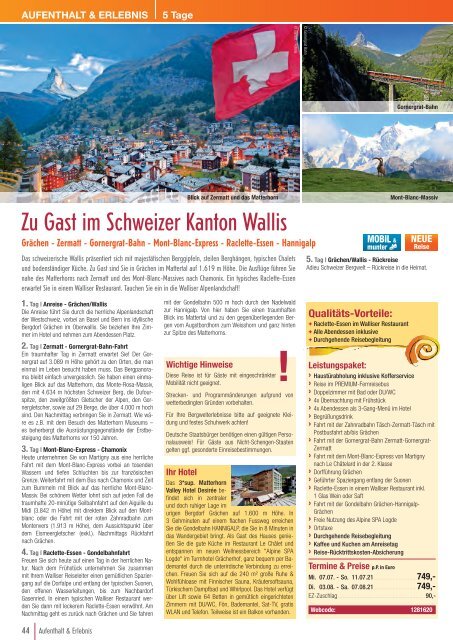 GRIMM REISE Umschau N°3 2021 - Mai 2021