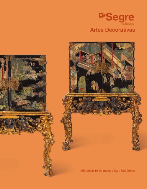 Subasta artes decorativas mayo 2021