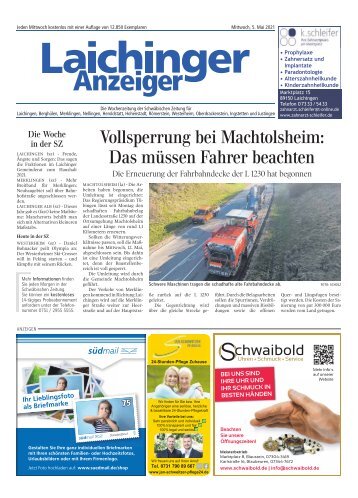 Laichinger Anzeiger 05.05.2021