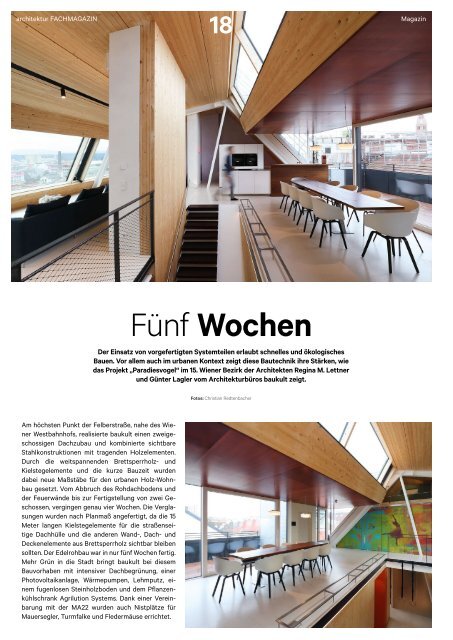  architektur Fachmagazin Ausgabe 3 2021