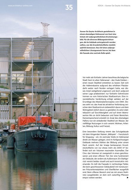  architektur Fachmagazin Ausgabe 3 2021