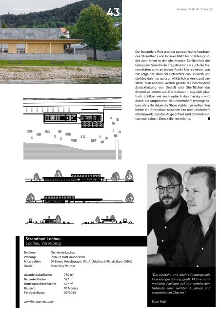  architektur Fachmagazin Ausgabe 3 2021