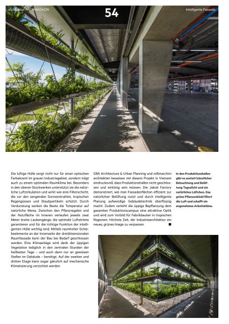  architektur Fachmagazin Ausgabe 3 2021