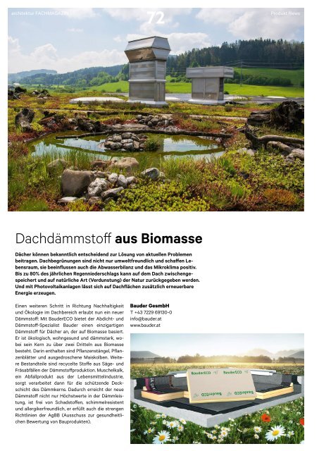  architektur Fachmagazin Ausgabe 3 2021