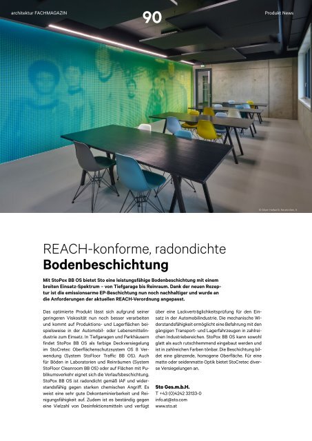  architektur Fachmagazin Ausgabe 3 2021