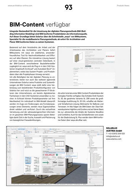  architektur Fachmagazin Ausgabe 3 2021