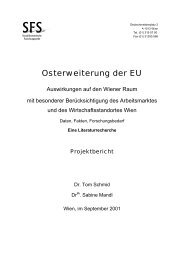 P16 - EU-Ostererweiterung - Sozialökonomische Forschungsstelle